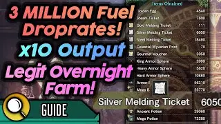 Steamworks Update Overview, x10 Droprates From 3 MILLION Fuel and LEGIT OVERNIGHT farm | MHW IB
