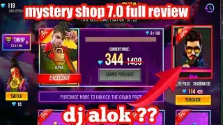 How to 90% off Mystery shop 7.0 in free fire || dj alok milega??