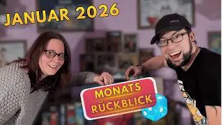 🎲 Monatsr&uuml;ckblick Januar 2026 | Brettspiel-Highlights, &Uuml;berraschungen & Entt&auml;uschungen + Giveaway