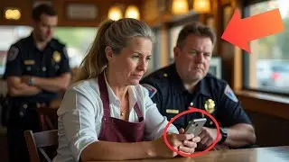 Cops Target A Simple Woman at a Diner, Until She Makes One Phone Call and Ends Their Career