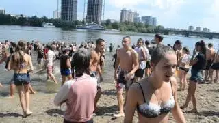 Water battle in Kyiv 31 07 2016