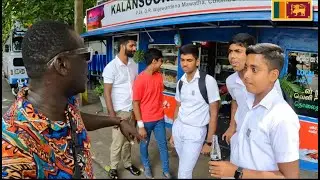 HOW DO SRI LANKA 🇱🇰 STUDENTS REACT WHEN THEY SEE A BLACKMAN.