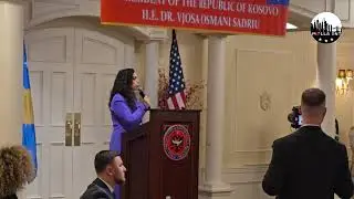Staten Island Albanians Welcome President of Kosova Vjosa Osmani