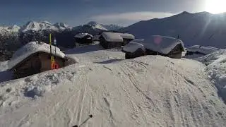 Abfahrt Hohstock - Blatten, Belalp