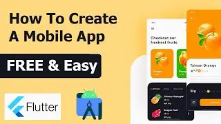 How to Create a FREE Mobile App | Build First Flutter App #flutter #mobilegame