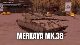 Merkava Mk.3B Gameplay | War Thunder Mobile