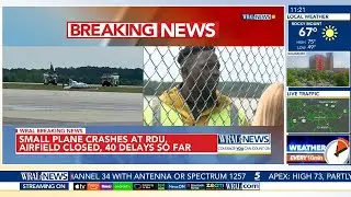 RDU Employee Speaks on Plane Crash: UNC Health Plane crashed at RDU with 1 Physician and a Pilot