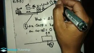 Work Energy and Power question from Grade 12 Physical science P1 (Question 2 answered)
