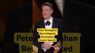 'Conclave' Wins Best Adapted Screenplay | 97th Oscars Speech (2025)
