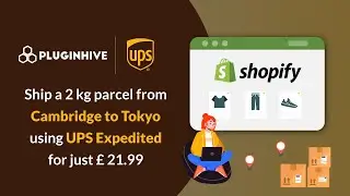 Cambridge to Tokyo with UPS Expedited for just £21.99 | Save BIG on Shipping Shopify Orders!