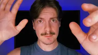 [ASMR] Slow Up Close Hand Movements with Mouth Sounds | Visual ASMR Triggers