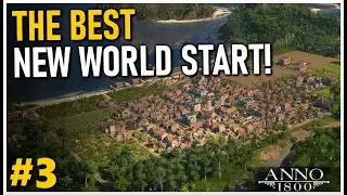 BEST NEW WORLD START!! - Anno 1800 MEGACITY Beauty Build | Part 3