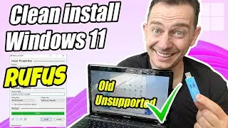 How to Clean install Windows 11 24H2 (Preview) on Unsupported PC's