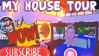 🤩My FUTURISTIC HOUSE TOUR🤩 [ADOPT ME] [ROBLOX]