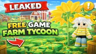 I LEAKED a FULLY SCRIPTED Roblox Farm Tycoon Game… 🤯 | FREE UNCOPYLOCKED