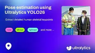 How to Run Real-Time Pose Estimation with Ultralytics YOLO26 | Tracking & Keypoints Extraction 🕺