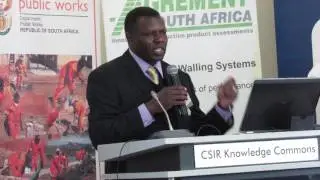 Agr&eacute;ment South Africa CEO Joe Odhiambo speaks at the CSIR