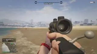 Sniper flick shot training
