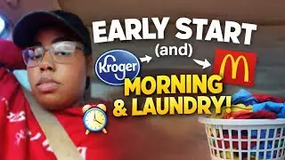 A Slow but Busy Morning | Early Start Vlog