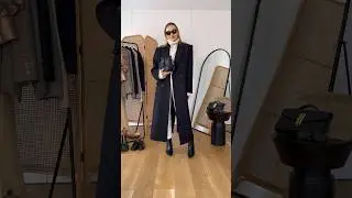 4 Ways with a Black Coat (links in description or on my LTK)