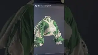 Working on the next collab using @CLO3D #clothing #clo3d