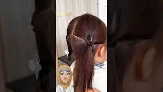 فكره تسريحه سهله وبسيطه للمدرسة والخروجات175❤️ #trending #اكسبلور #shortvideo #hairstyle #ترند #hair