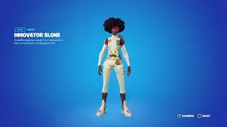 Fortnite INNOVATOR SLONE Skin Preview !!! 😱