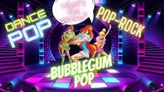 The genre of each Winx Club transformation theme (with examples)