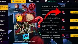How To Complete Last Domain Clash Event Mission Kaise Pura Karen in Free Fire Jujutsu Token Kaise le