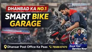Dhanbad Ka No.1 Smart Bike Garage 🔧 | Shree Narayan Motors Garage Tour 🚀