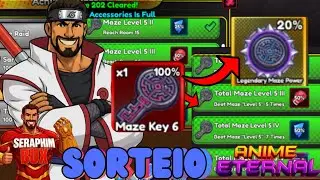 MAZE 5 FINALLY MEGA UPDATE ANIME ETERNAL #ROBLOX