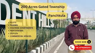 Trident Hills Panchkula: 200 Acres Gated Township- Luxury Floors/Flats/Duplex/Penthouses