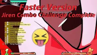 DBFZ Faster Version Jiren Combo Challenge Complete