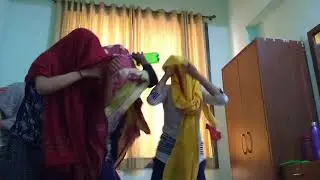 Desi dance...ghoomar with ghungat