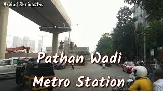 Mumbai Metro 7 | Pathan Wadi Metro Station, November 2019