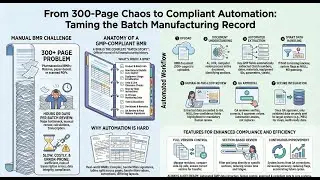 How to Automate BMR (Batch Manufacturing Record) Data into MES/ERP/LIMS Using AI ?