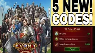 🔥 All Evony The King&rsquo;s Return Codes 2025 | Free Rewards, Gems & How to Redeem (June Update)
