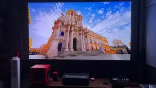 Element5 Projector Testing VAVA Chroma UST Projector, Three Laser Appotronics ALPD 4.0 Technology