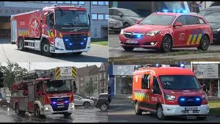 (Belgium) Different fire department in emergency