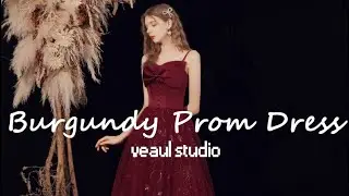 Bling Bling Burgundy Dancing Prom Dresses 2021