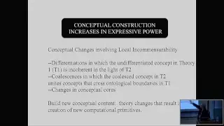 Distinguishing Conceptual Construction from Knowledge Enrichment