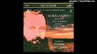 Mily Balakirev : Overture on a Spanish March Theme Op. 6 (1857 rev. 1886)