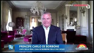 Emergenza Covid-19: Intervista di S.A.R il Principe Carlo di Borbone a Televomero