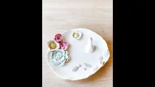 HOW TO HANDBUILD A CERAMIC RING DISH