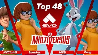 NYChrisG & Sheeker Vs. MVD & Pung | Top 48 | MultiVersus EVO 2022