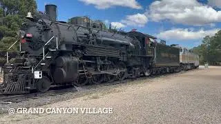 Grand Canyon Railway with Steam!