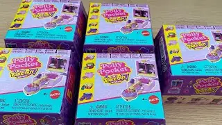 Polly Pocket Tiny Takeout Reveal Series 3 | 1hr Unboxing Complete Set