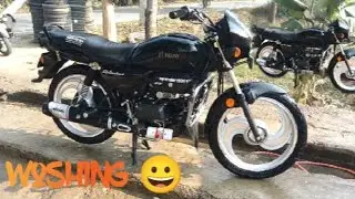 Bike woshing 💪✅ Full modify splendor 🧿
