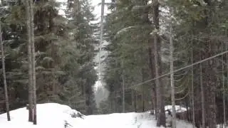 Zip lining with The Adventure Group