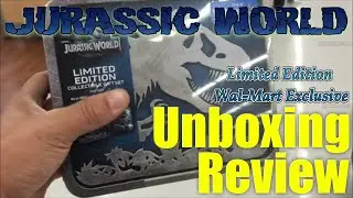 Jurassic World Blu-Ray Wal-Mart Exclusive Lunchbox UNBOXING !!
